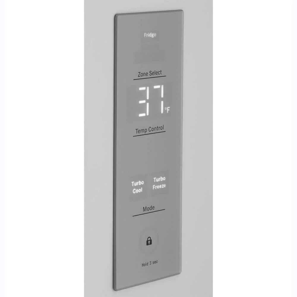 GE® ENERGY STAR® 17.7 Cu. Ft. Counter-Depth Bottom-Freezer Refrigerator - Cheap Fitting