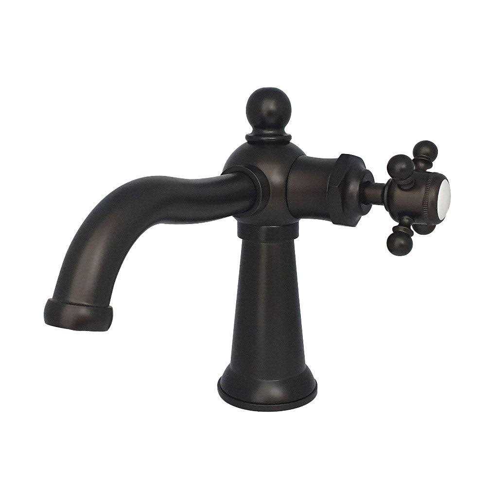 Kingston Brass Nautical Single-Handle Bathroom Faucet with Push Pop-Up KS154BXPN - Cheap Fitting