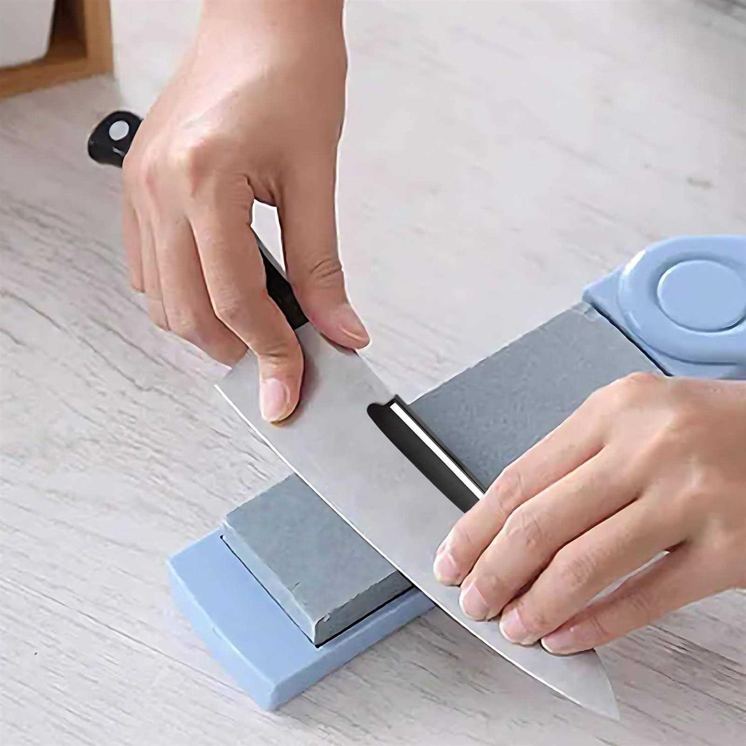 Huizzwy Honing Guide 2 Pcs Knife Sharpener Angle Guide Sharpening Guide for Whetstone - Cheap Fitting