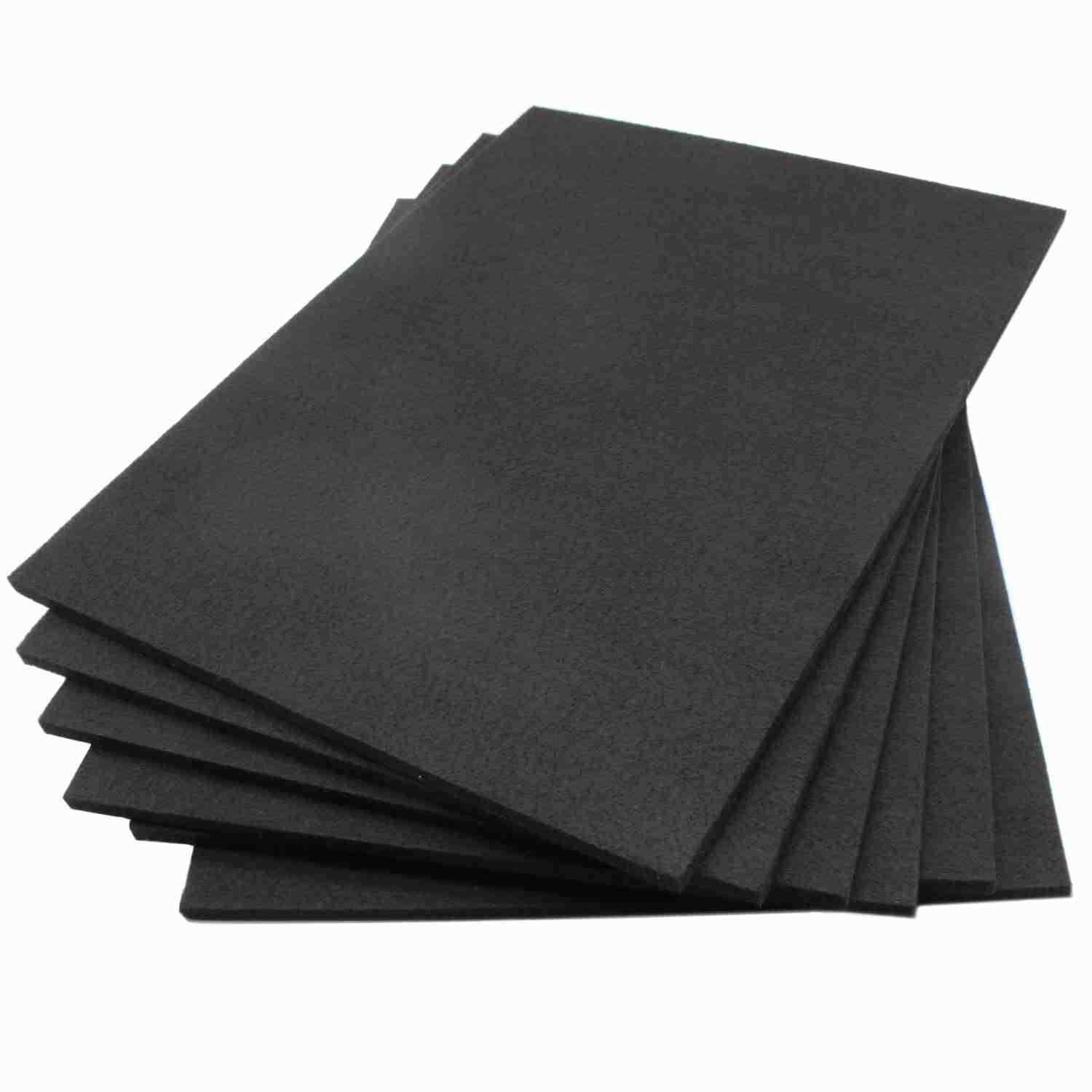 Bxi Sound Absorber 16 X 12 X 3/8 Inches 6 Pack High Density Acoustic Absorption Panel - Cheap Fitting