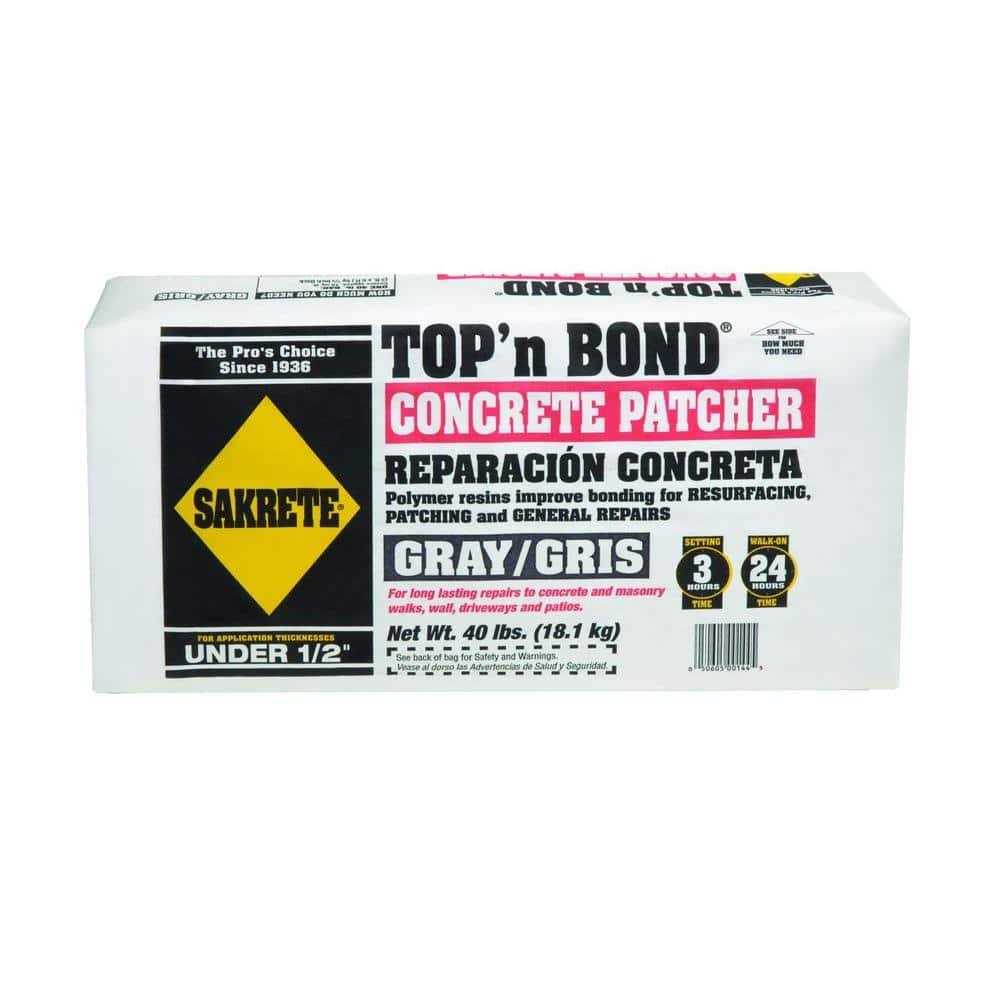 Sakrete Top ‘N Bond Concrete Patcher - Cheap Fitting