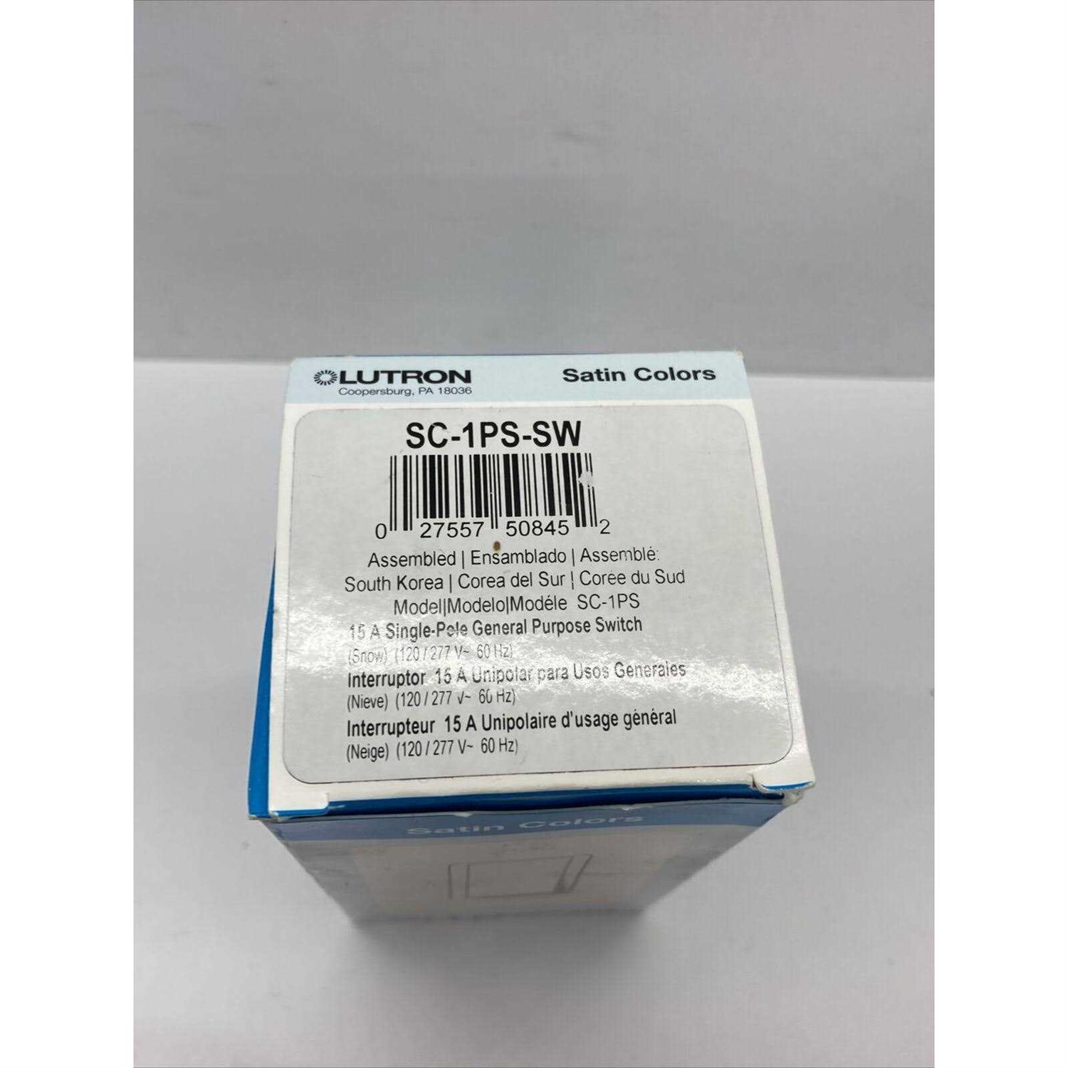 Lutron SC-1PS-SW Switch - Cheap Fitting