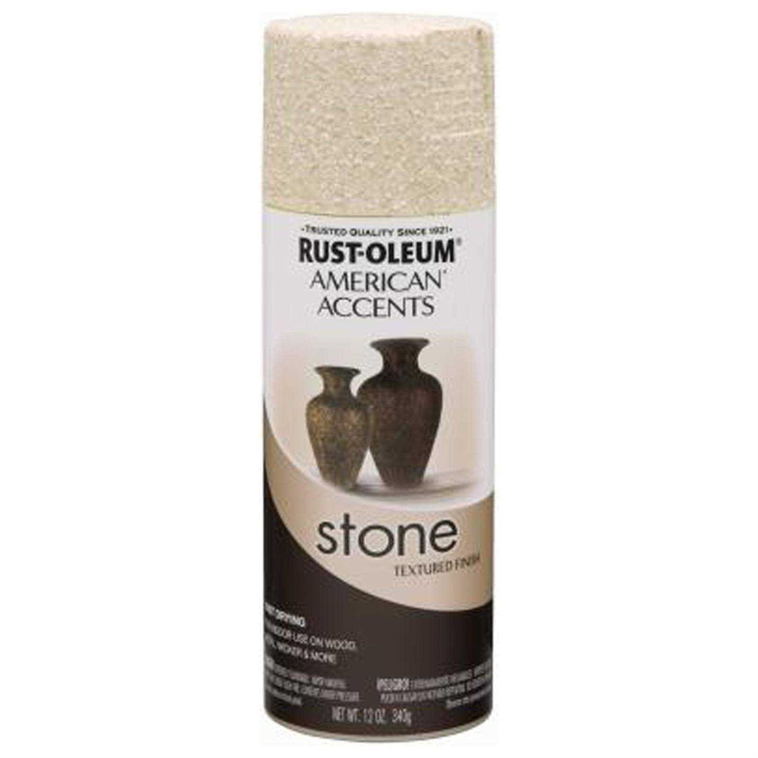 Rust-Oleum 12 oz. Bleached Stone Textured Finish Spray Paint 342730 - Cheap Fitting
