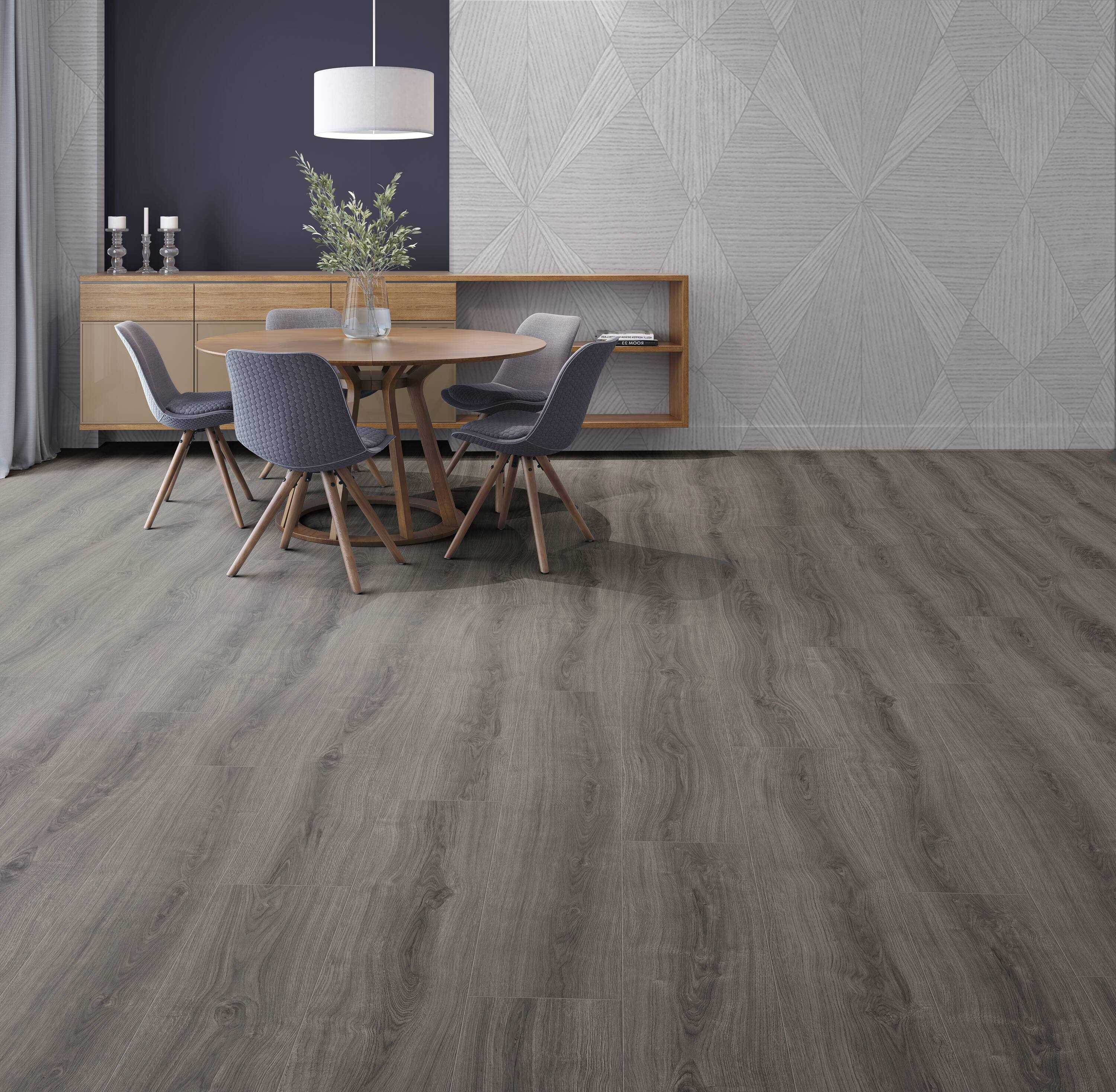 allen + roth Trafford Oak 8-mm T x 8-in W x 48-in L Water Resistant Wood Plank Laminate Flooring 360831-33552 - Cheap Fitting