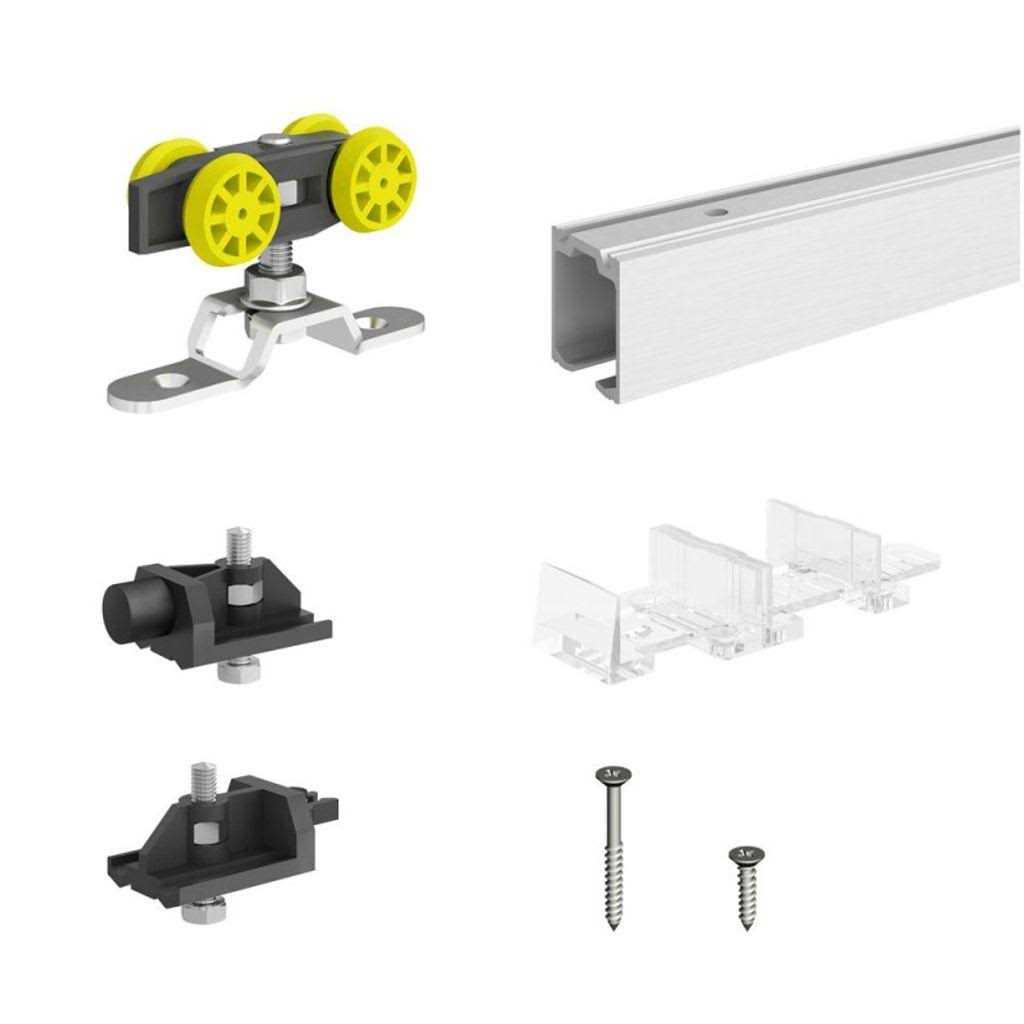 SLID’UP 160 Sliding / Pocket Door Hardware Kit - Cheap Fitting