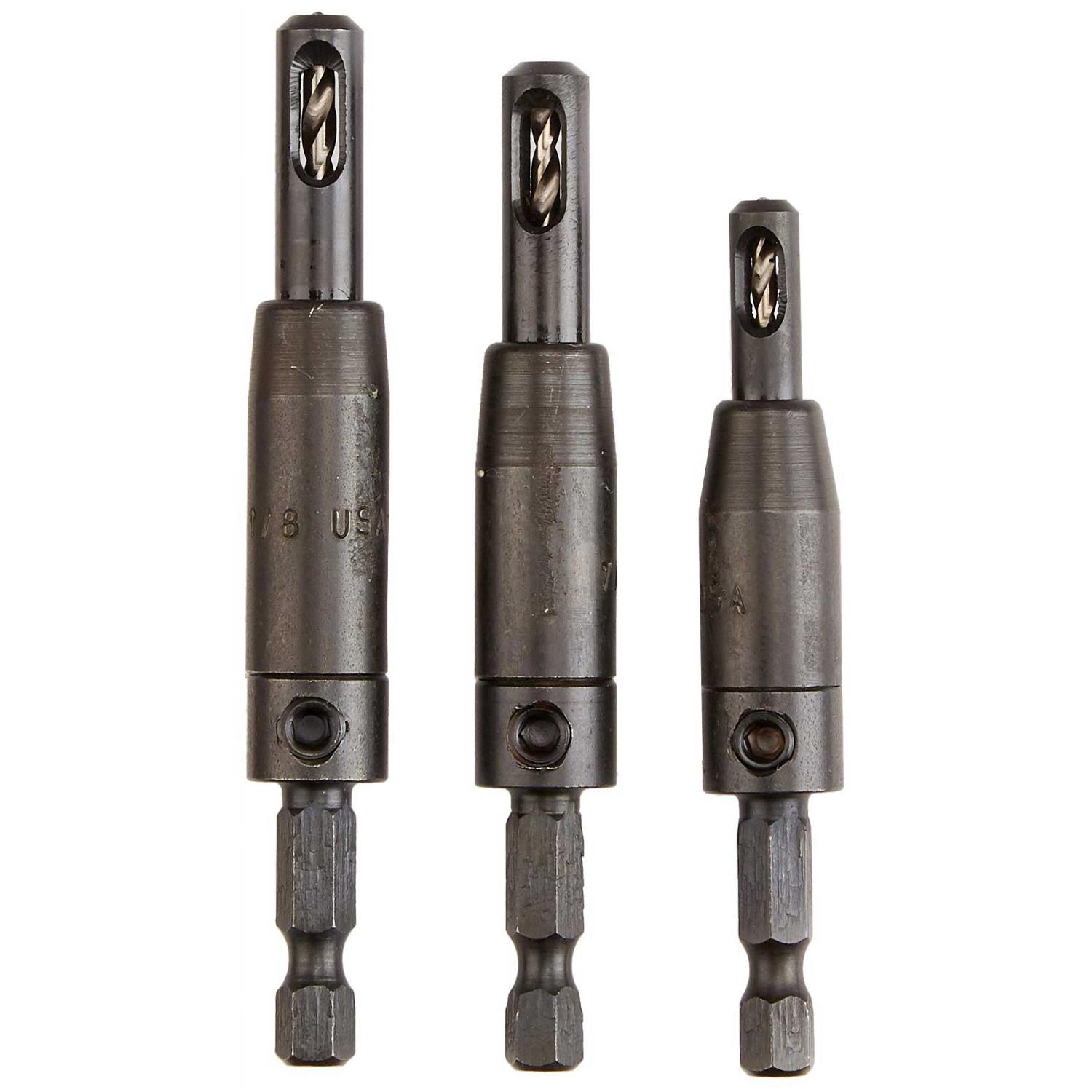 Bosch CC2430 Clic-Change 3 pc. Self-Centering Bit Set - Cheap Fitting