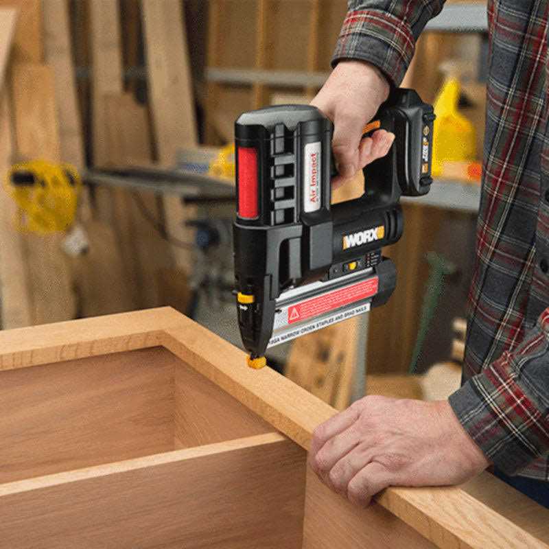 Worx Cordless Brad Nailer & Staple Gun - Cheap Fitting