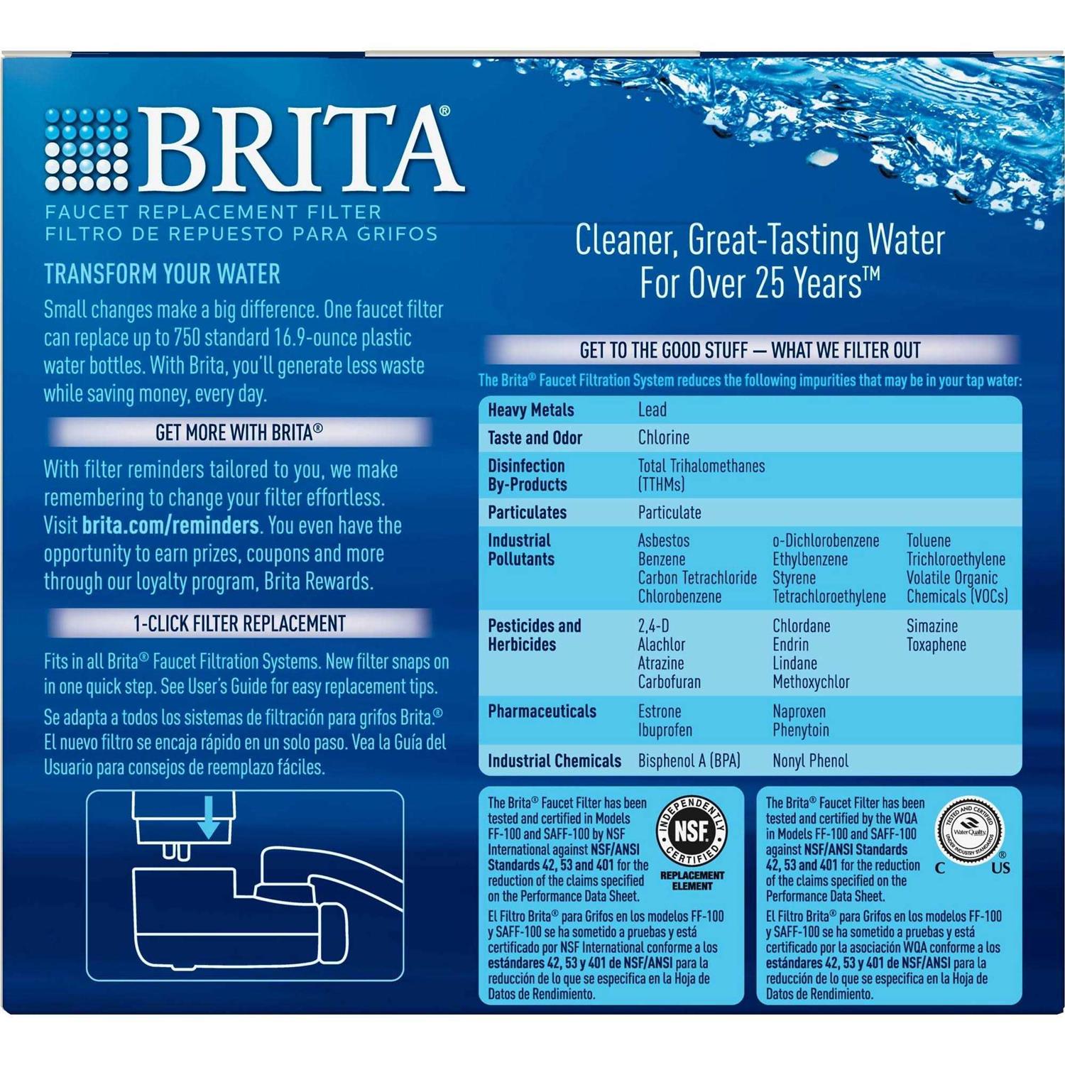 Brita Tap Water Faucet Filter Replacement - Cheap Fitting
