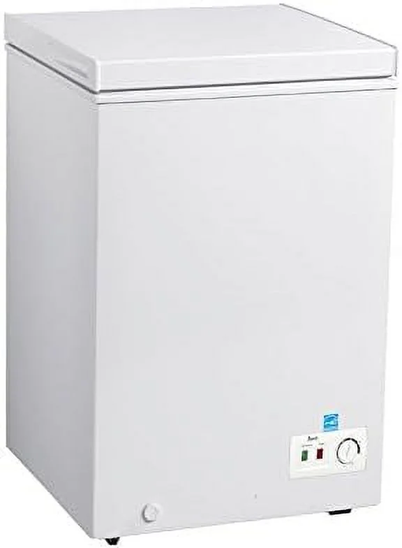 Avanti 3.5 cu ft Chest Freezer, White - Cheap Fitting