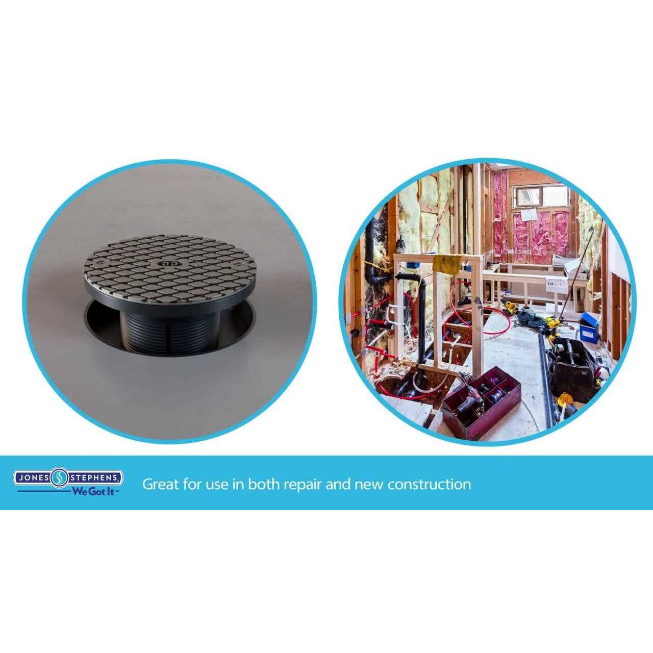 Jones Stephens 6 Stainless Steel Round Coverall Strainer D59100 - Cheap Fitting