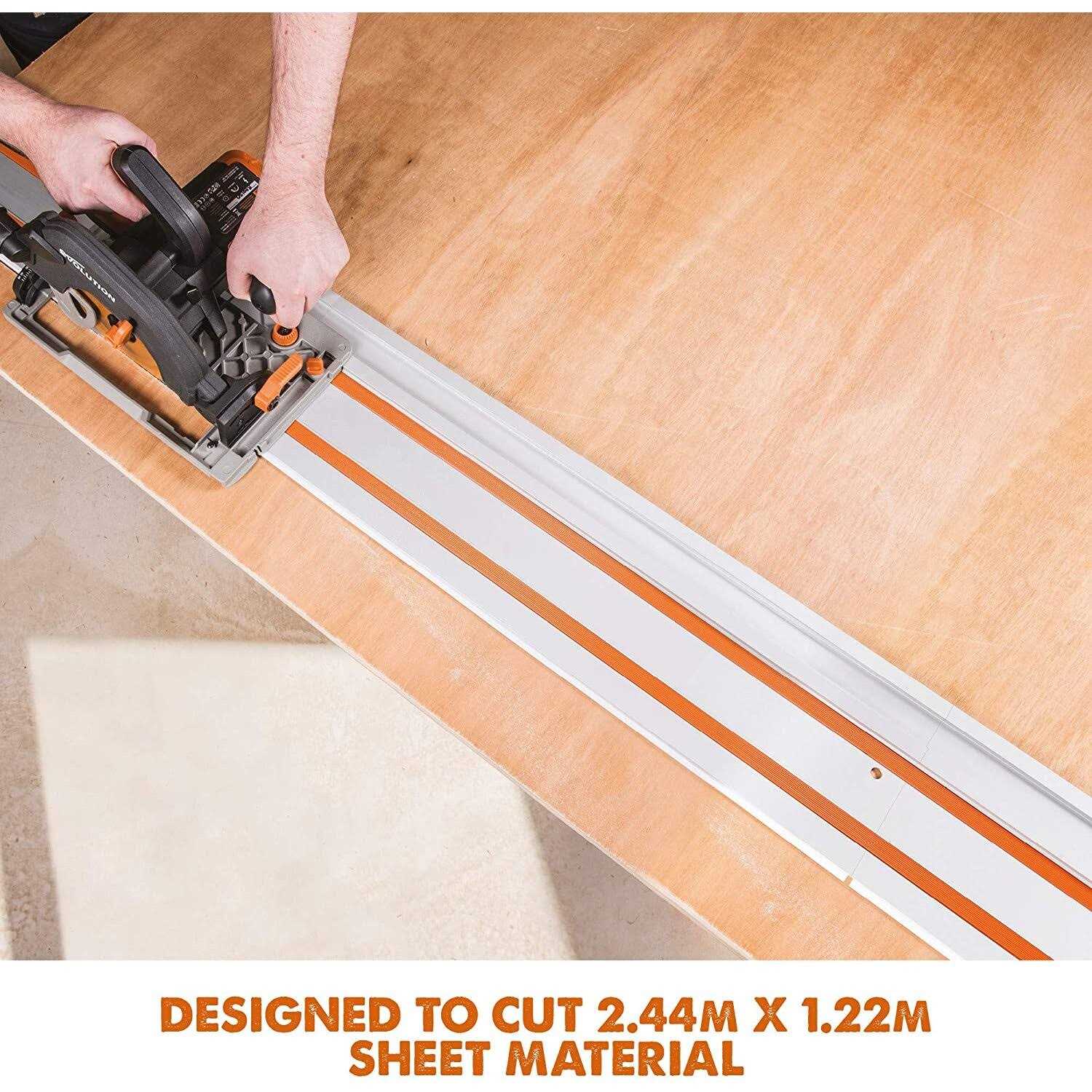 Evolution Power Tools ST2800 Circular Saw Guide Rail/Track Fits Makita - Cheap Fitting