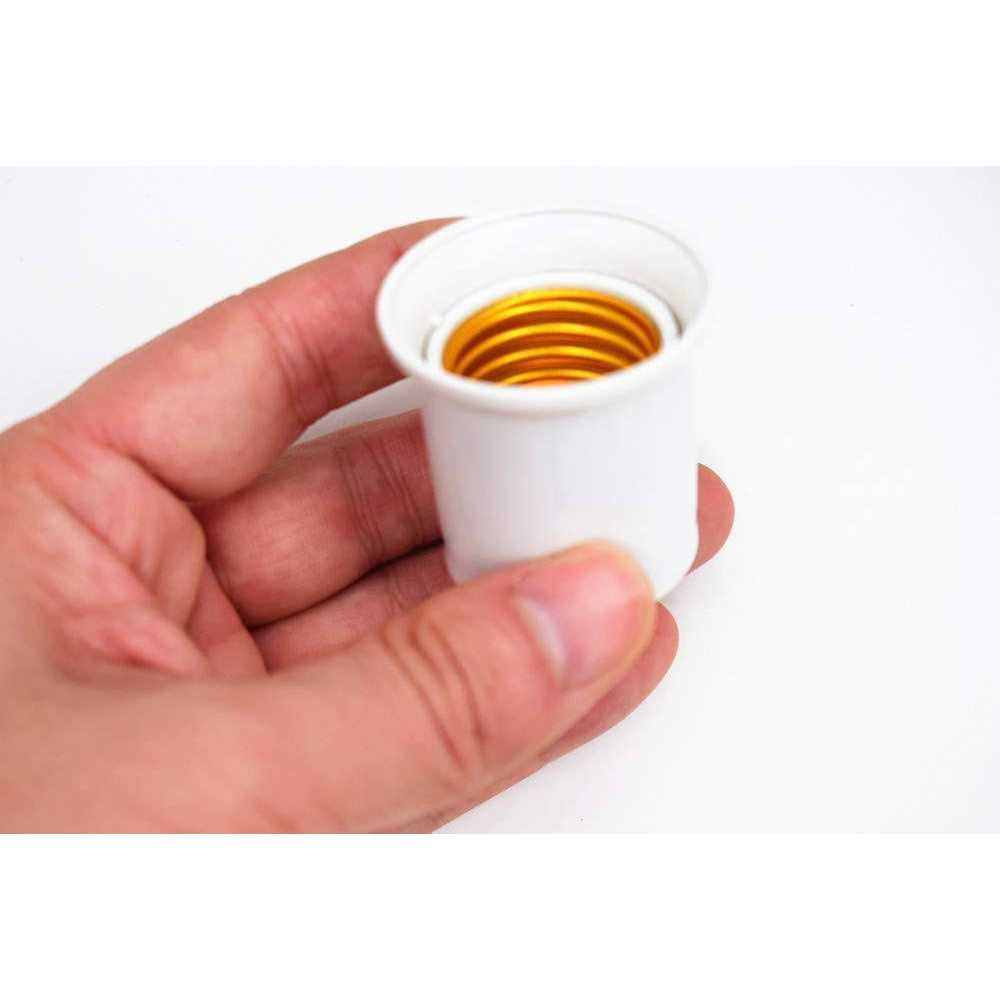 E26/e27 Socket Adapter Converts Outlet to Lamp Socket 660 Watt - Cheap Fitting