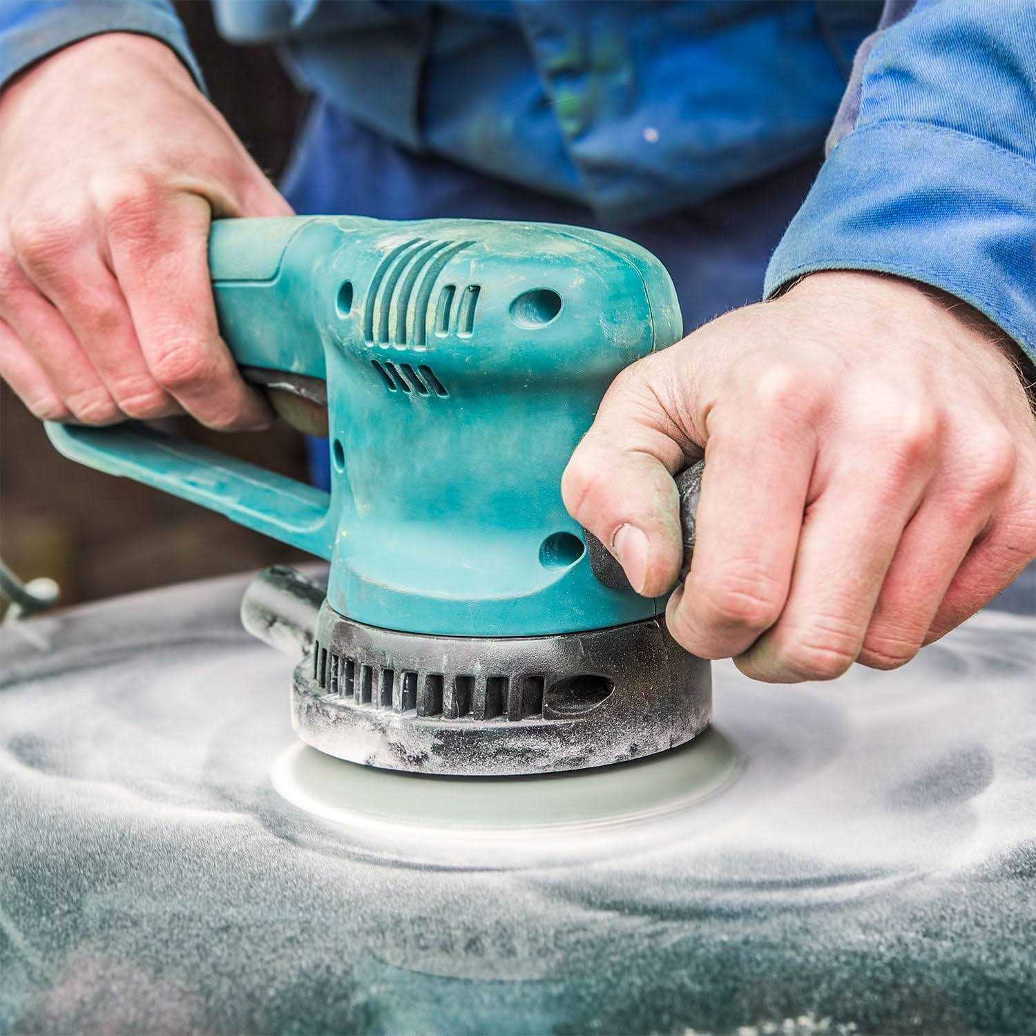 Dura-Gold Premium Grit 5 inch Gold Sanding Discs 8-Hole Dustless Hook and Loop for DA Sander - Cheap Fitting