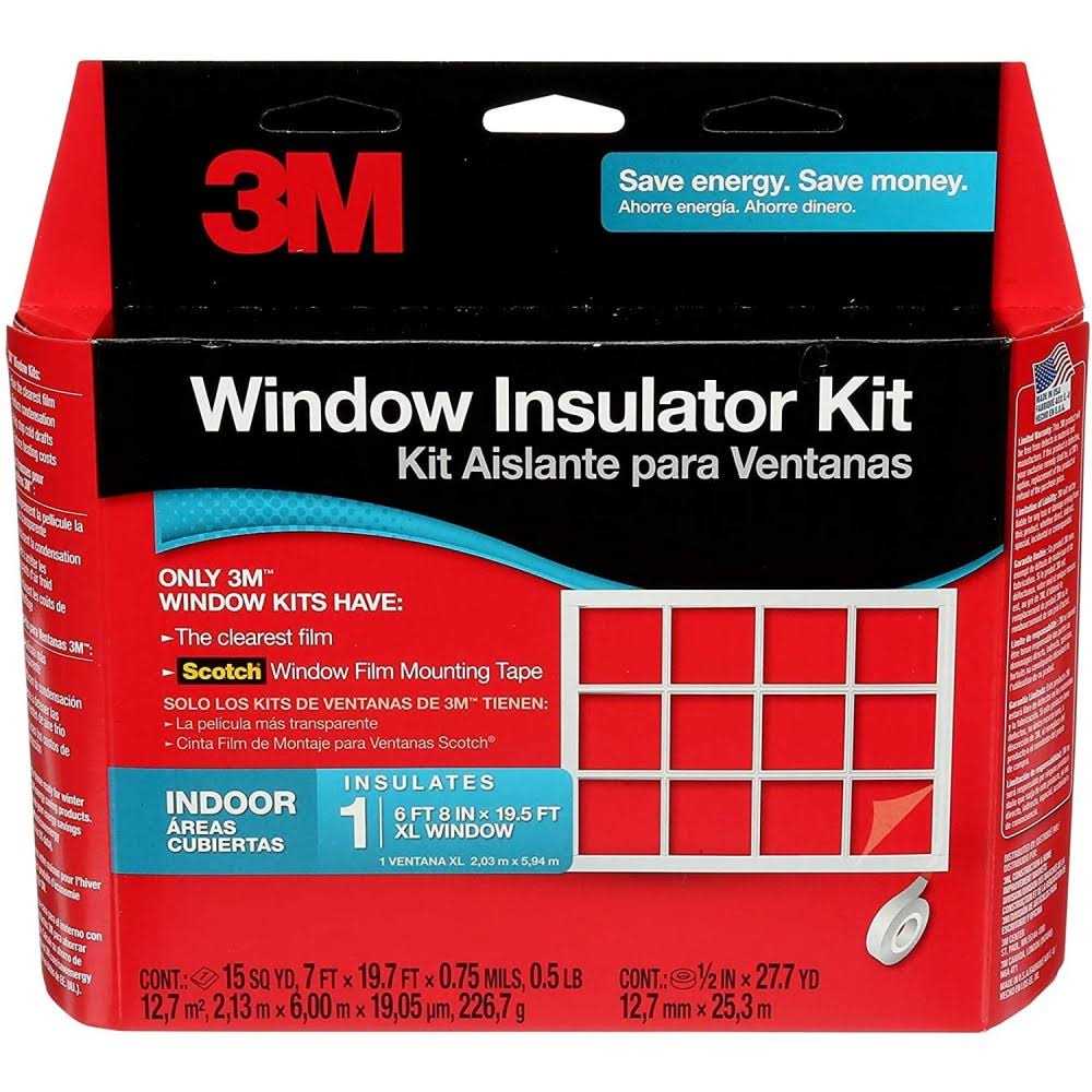 3M Indoor Window Insulator Kit - Cheap Fitting
