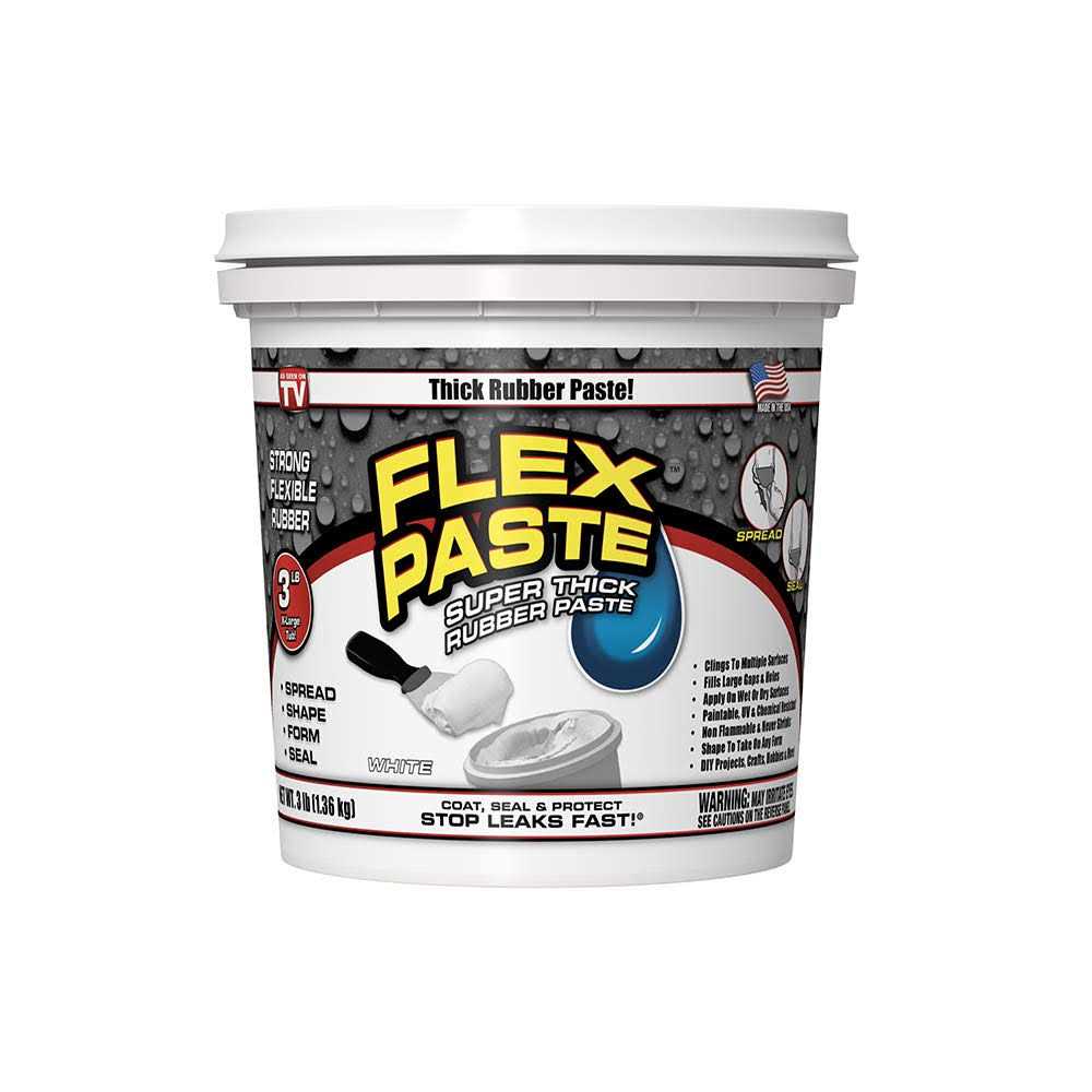 Flex Paste Rubber Sealant White - Cheap Fitting