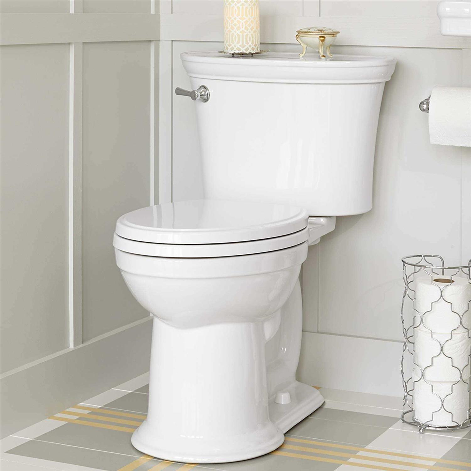 American Standard 205AA104.020 Heritage Vormax 1.28 GPF Elongated Two-Piece Toilet - Cheap Fitting
