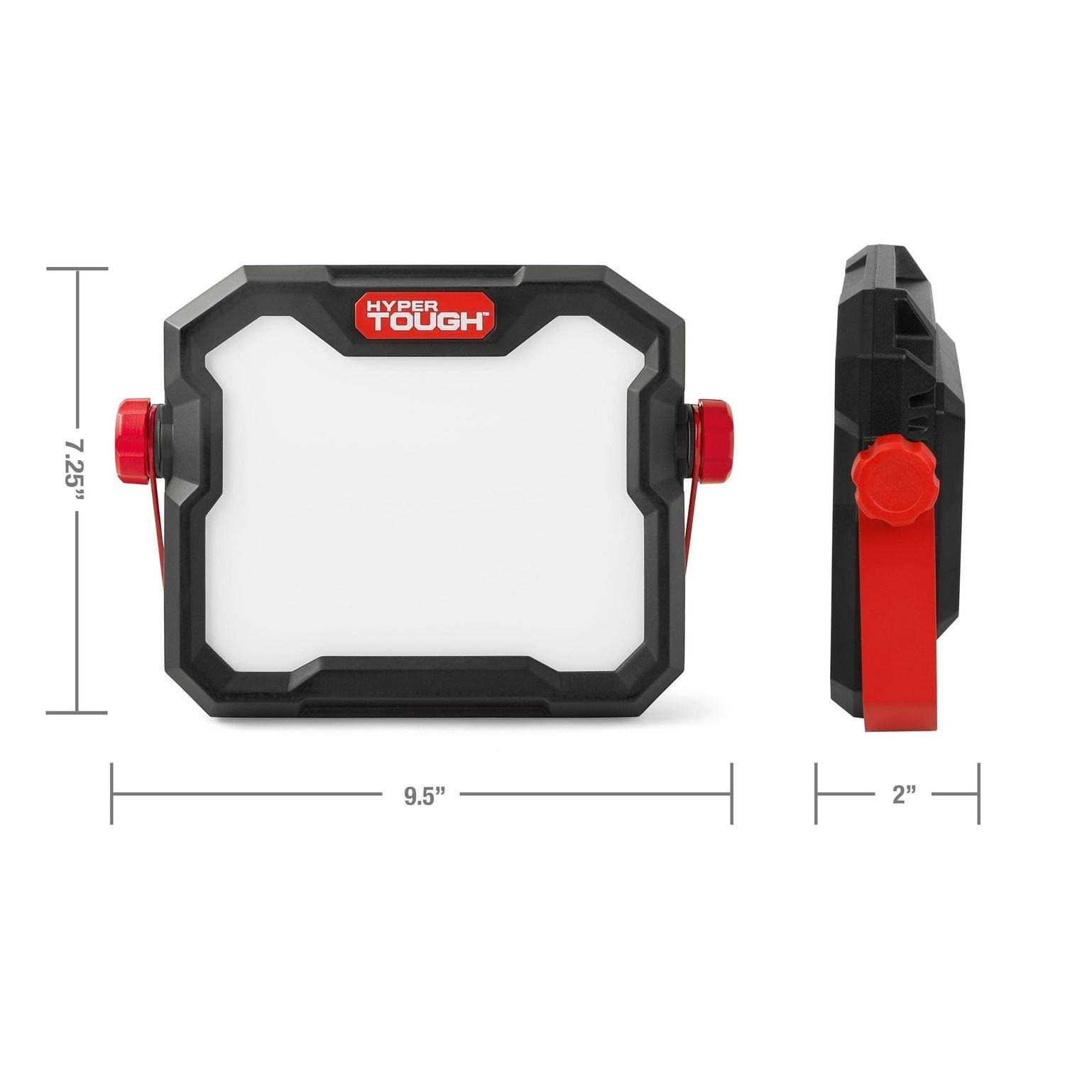 Hyper Tough 50W LED 5000 Lumen Rechargeable Free Standing Light - Cheap Fitting