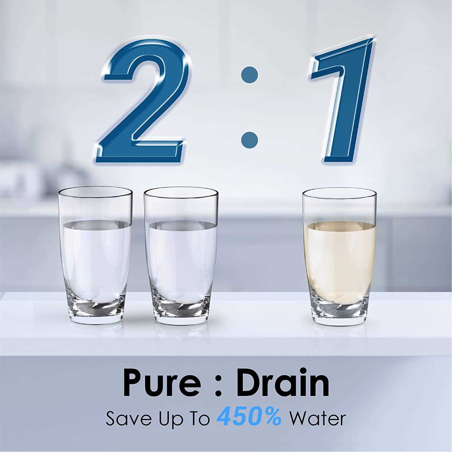 Waterdrop D6 Reverse Osmosis System 600 Gpd Tankless RO Water Filter WD-D6-B - Cheap Fitting