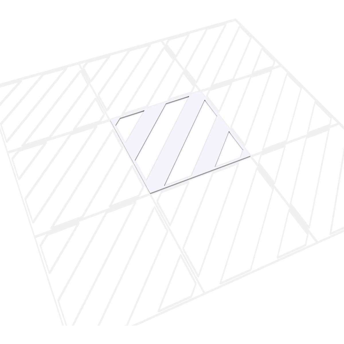 Ekena Millwork Strymon Decorative Fretwork Wall Panels in Architectural Grade PVC - Cheap Fitting