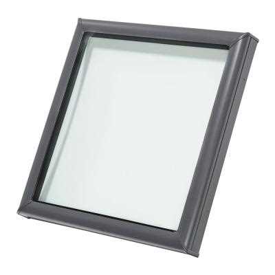 VELUX 34-1/2 in. x 34-1/2 in. Fixed Curb-Mount Skylight with Tempered Low-E3 Glass - Cheap Fitting