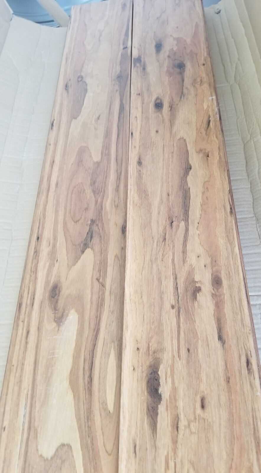 Sample – Mocha Wide T&G Solid Eucalyptus Flooring, with Aluminum Oxide Finish by CALI Bamboo - Cheap Fitting