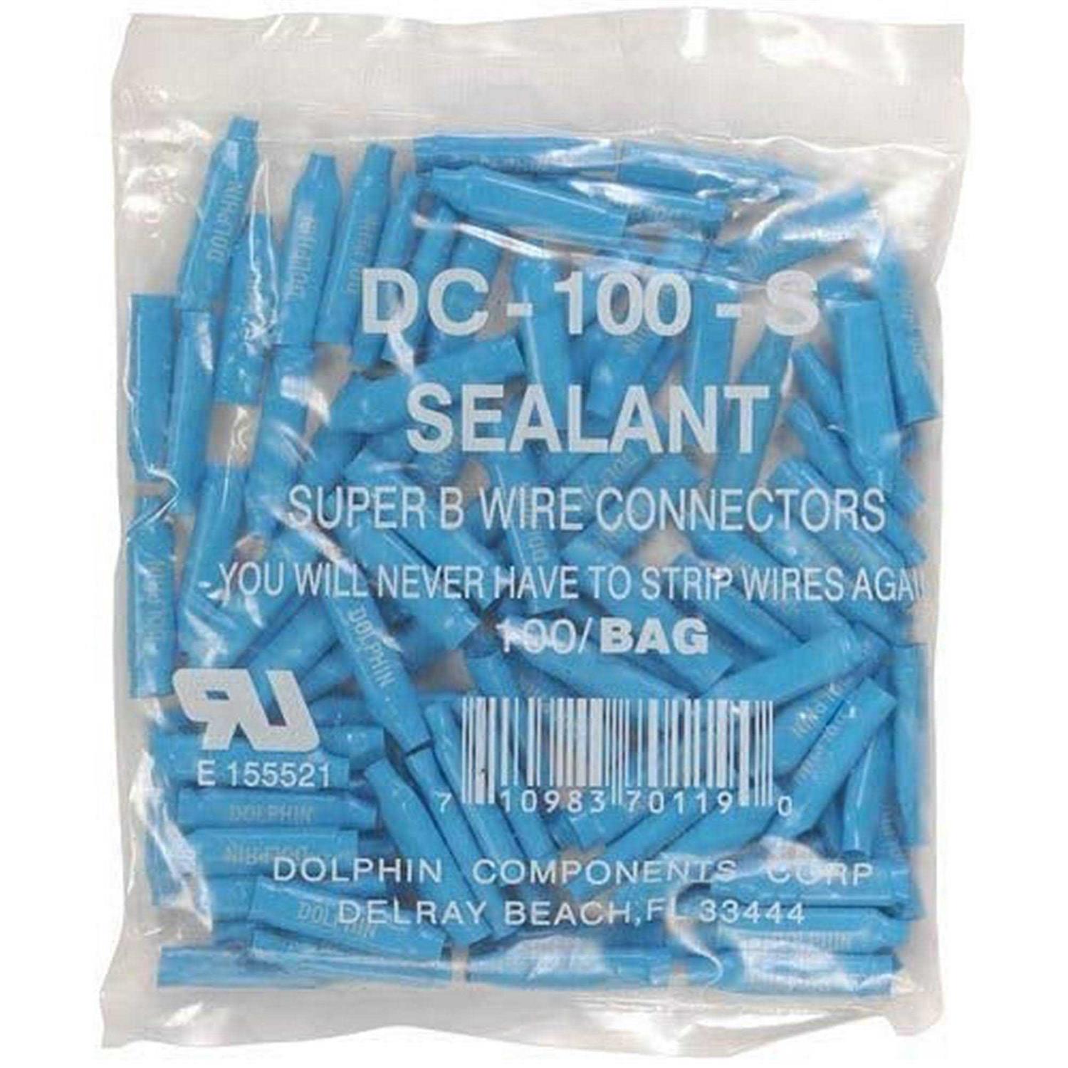 Dolphin DC-100S Super B Connector w/Sealant 100 Pcs - Cheap Fitting