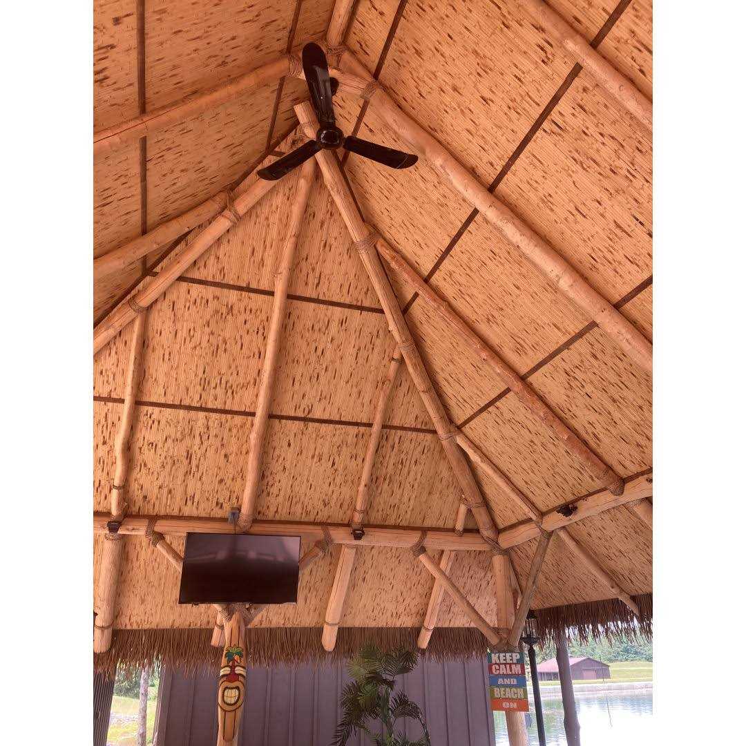 Backyard X-Scapes Bamboo Panel - Cheap Fitting