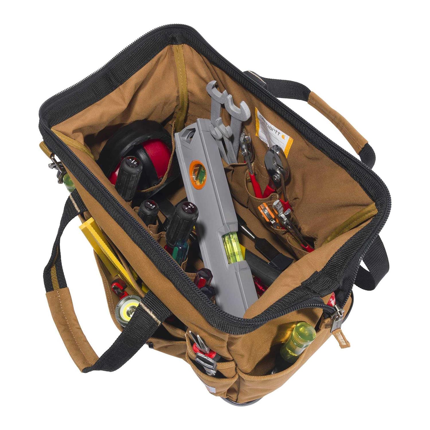 Carhartt Legacy 16 in. Tool Bag Molded Base - Cheap Fitting