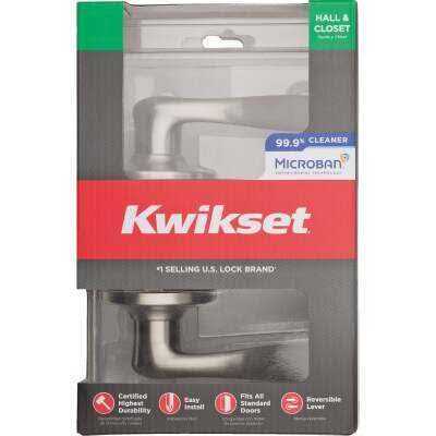 Kwikset Halifax Satin Nickel Steel Passage Lever - Cheap Fitting
