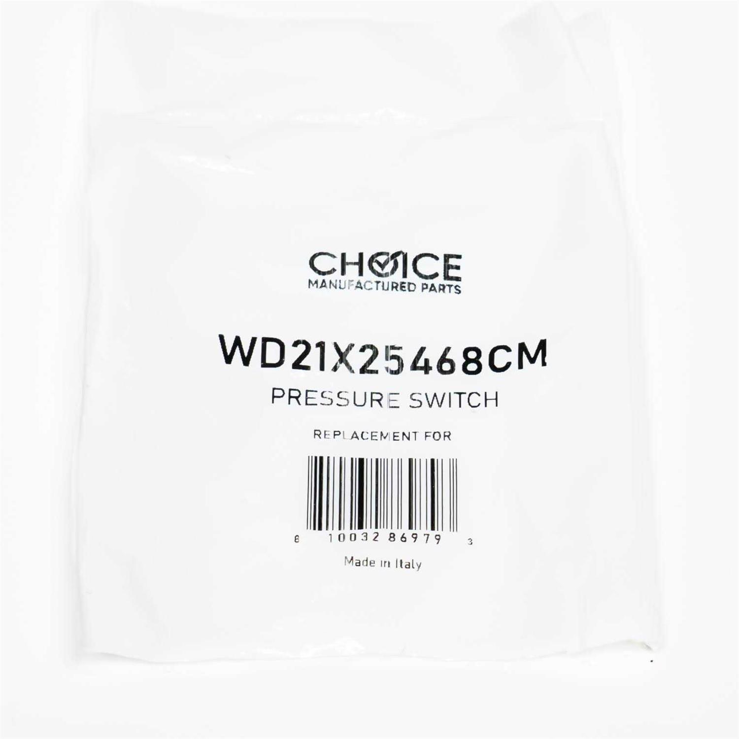 Wd21x25468 for GE Dishwasher Pressure Sensor Switch Choice Part - Cheap Fitting