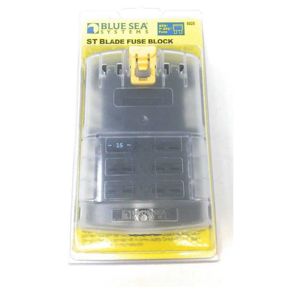 Blue Sea 5025 ST Blade Fuse Block - Cheap Fitting