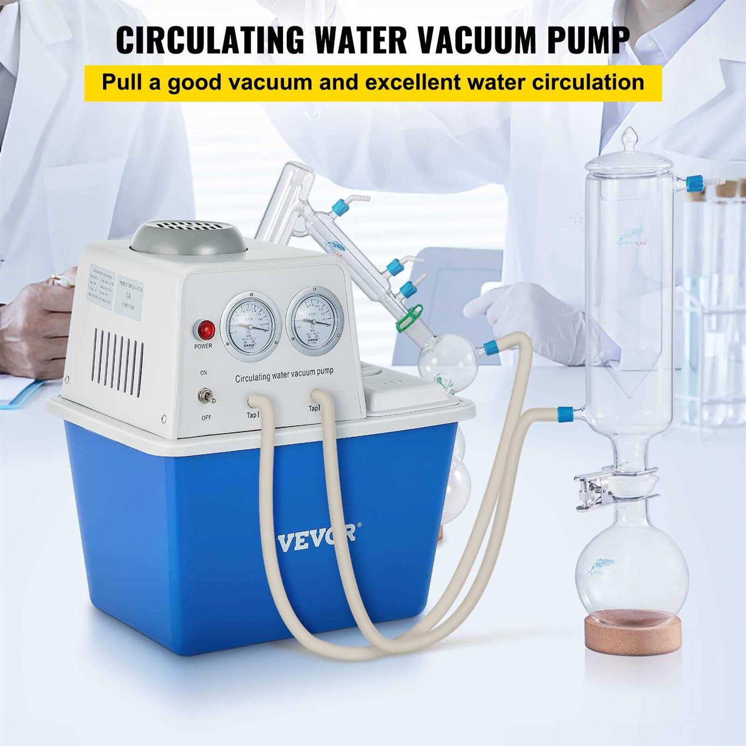 VEVOR Lab Multi-Purpose Water Circulating Vacuum Pump,15L XZZFQ15LXHZKB0001V1 - Cheap Fitting