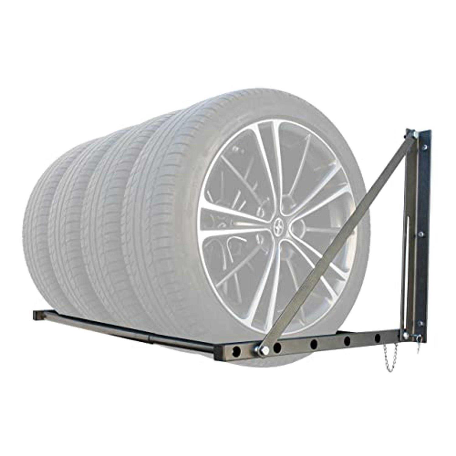 Maxxhaul 70489 Adjustable Wall Mount Tire Rack - Cheap Fitting