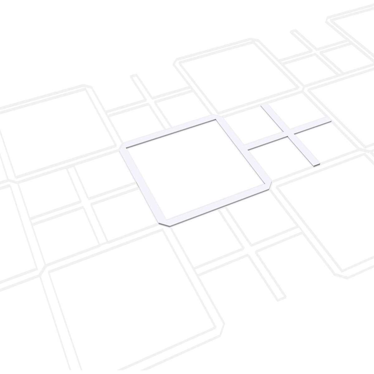 Ekena Millwork Burnett Decorative Fretwork Wall Panels in Architectural Grade PVC - Cheap Fitting