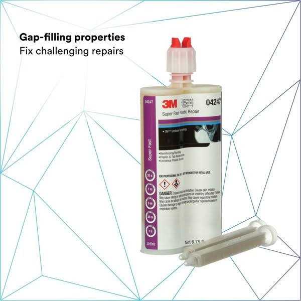 3M 04247 Super Fast Plastic Repair - Cheap Fitting