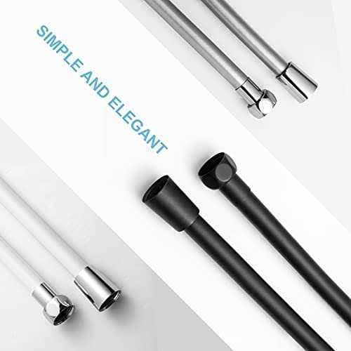 OFFO Shower Hose Premium RV PVC Handheld Shower Head Hose Flex Hoses Extension with Brass Insert and Nut for Bathing Toilet Cleaning Pet - Cheap Fitting