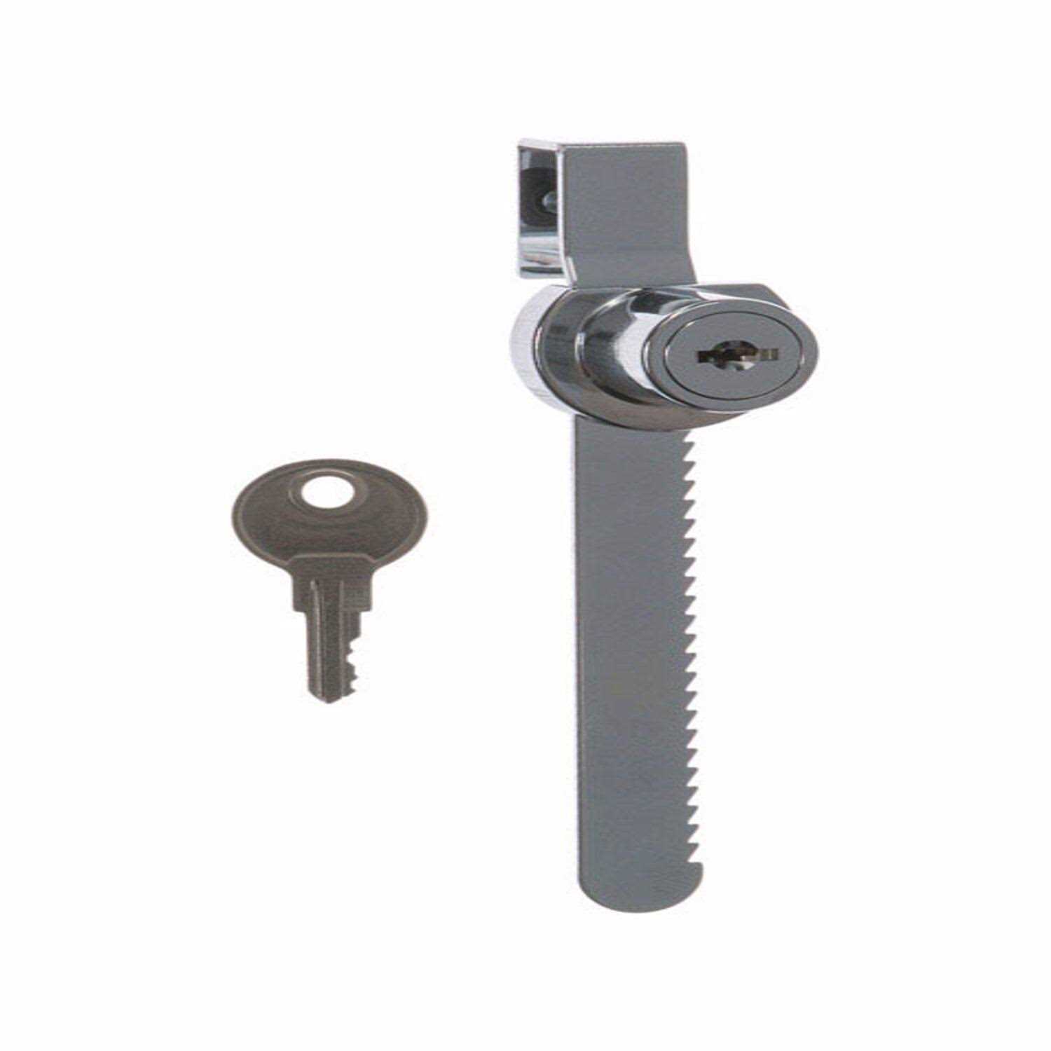 Ace Chrome Metallic Steel Showcase Lock - Cheap Fitting