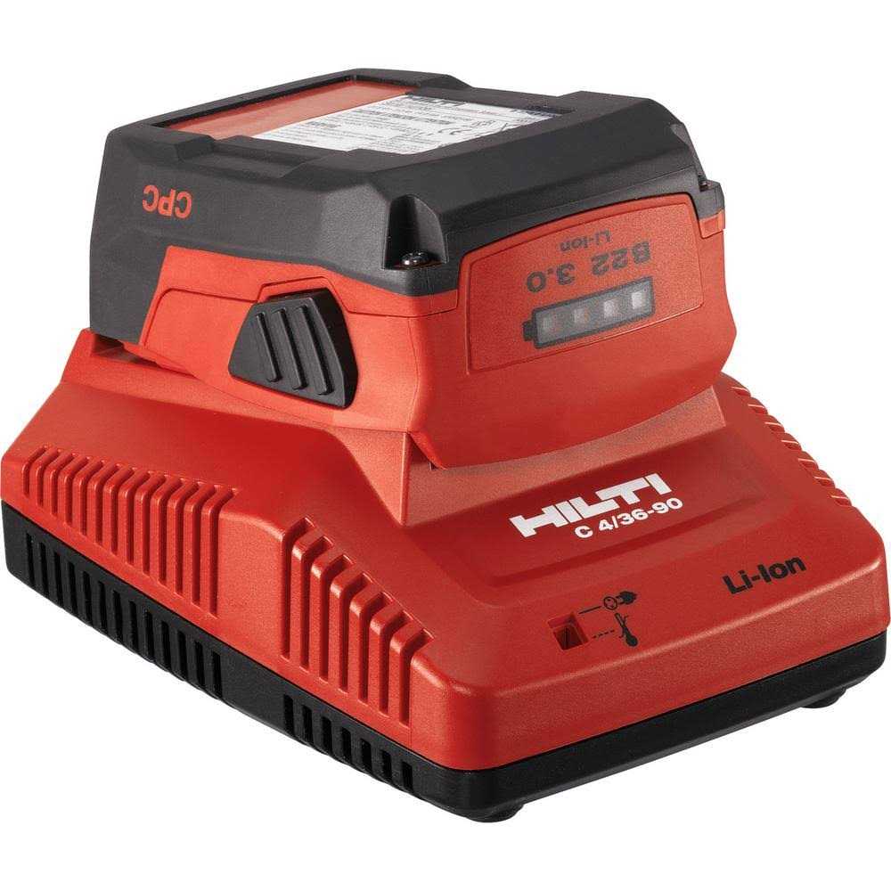 Hilti 18-36-Volt Lithium-Ion 4/36-90 Compact Battery Charger - Cheap Fitting