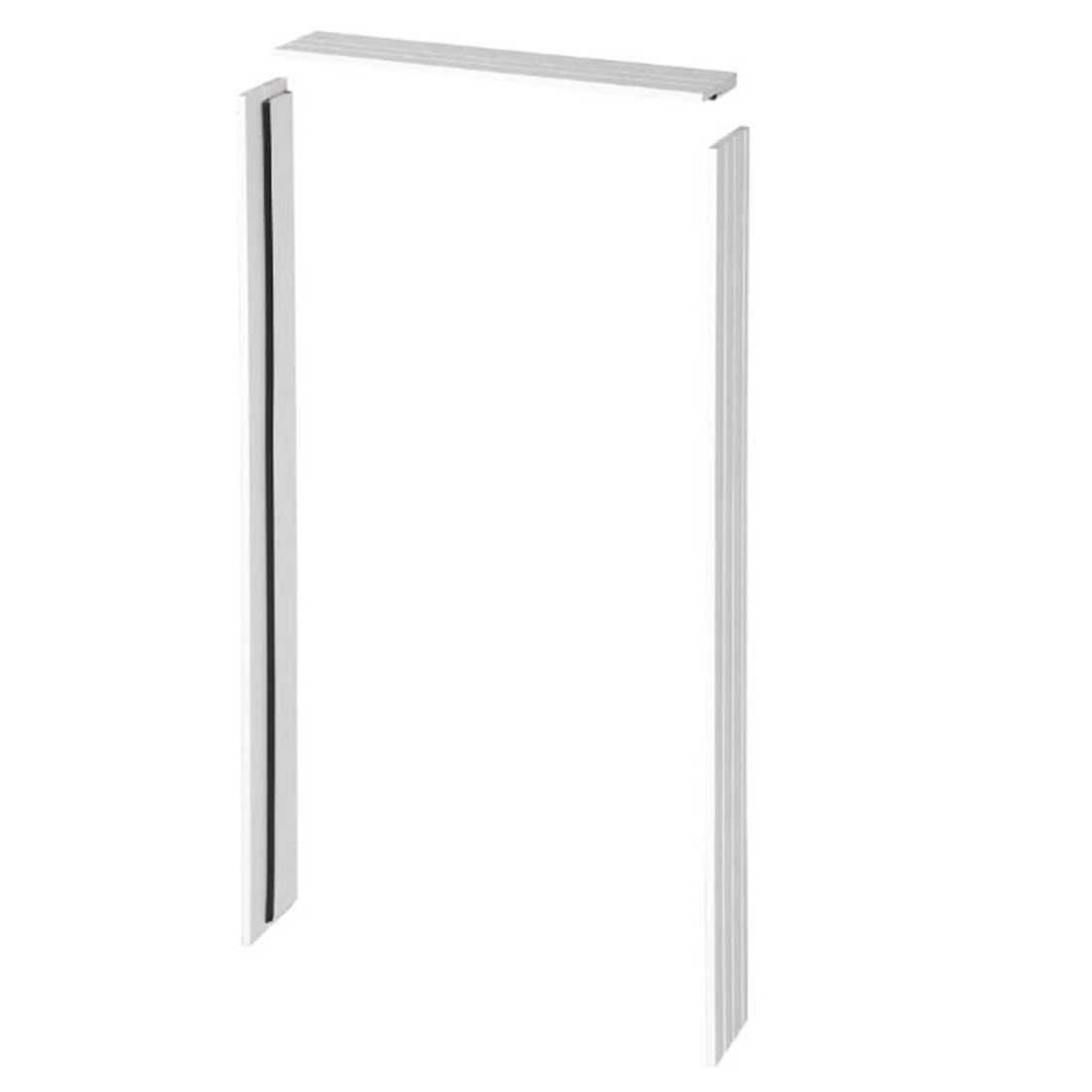 Royal Building Products 1.25-in x 4.5625-in x 6.8359-ft PVC Door Jamb Kit Stainless Steel 5280646 - Cheap Fitting