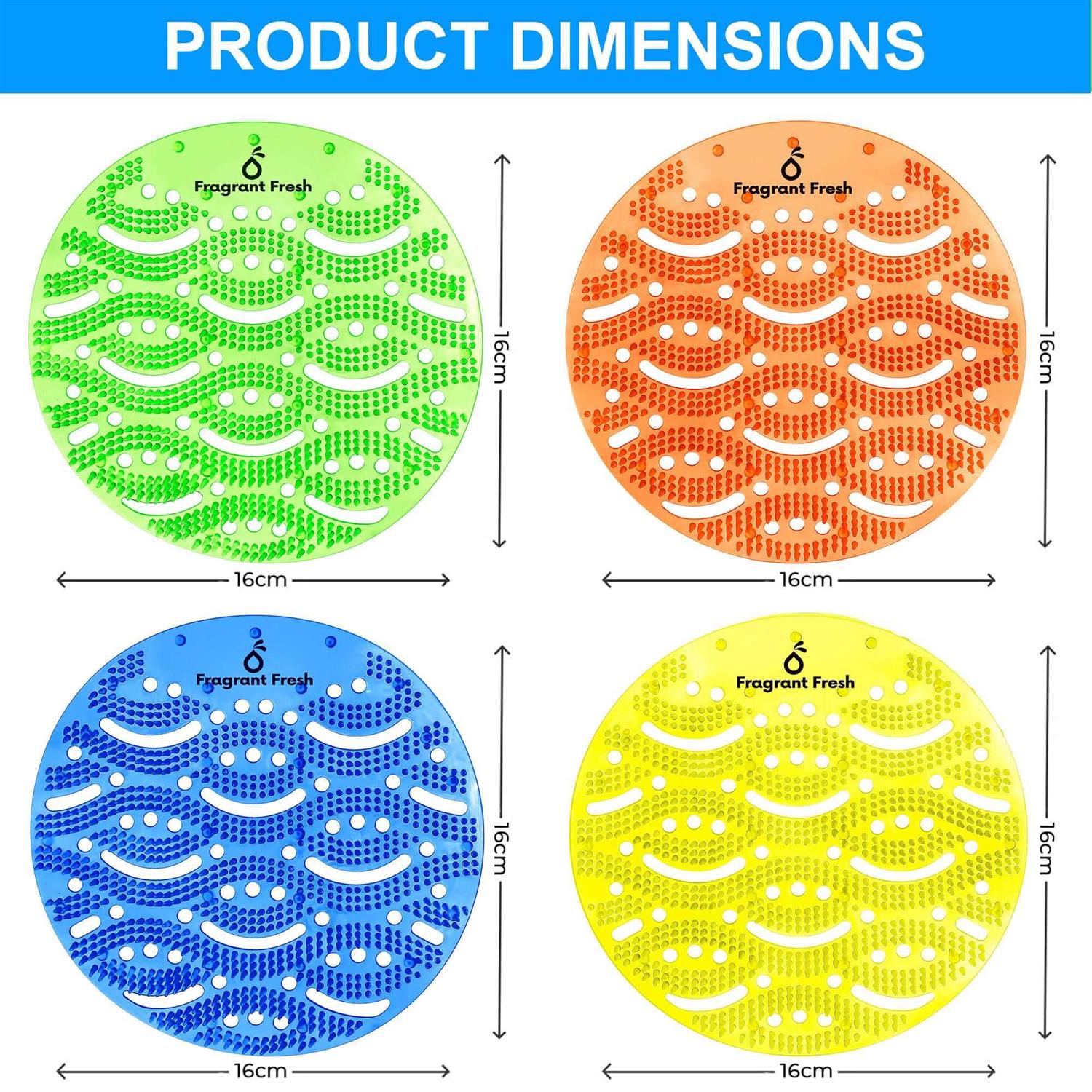 Fragrant Fresh Urinal Screen Deodorizer Fresh Scented Urinal Screen With Easy Fit & Multiple use - Cheap Fitting