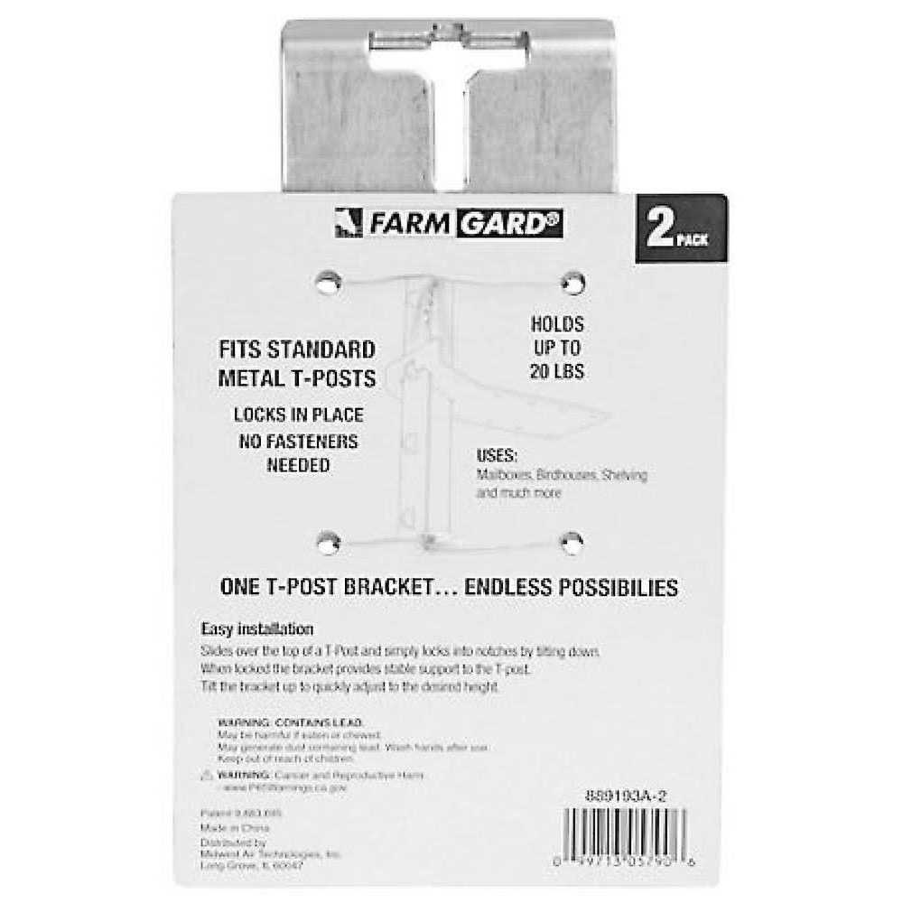 FARMGARD Horizontal T-Post Bracket - Cheap Fitting