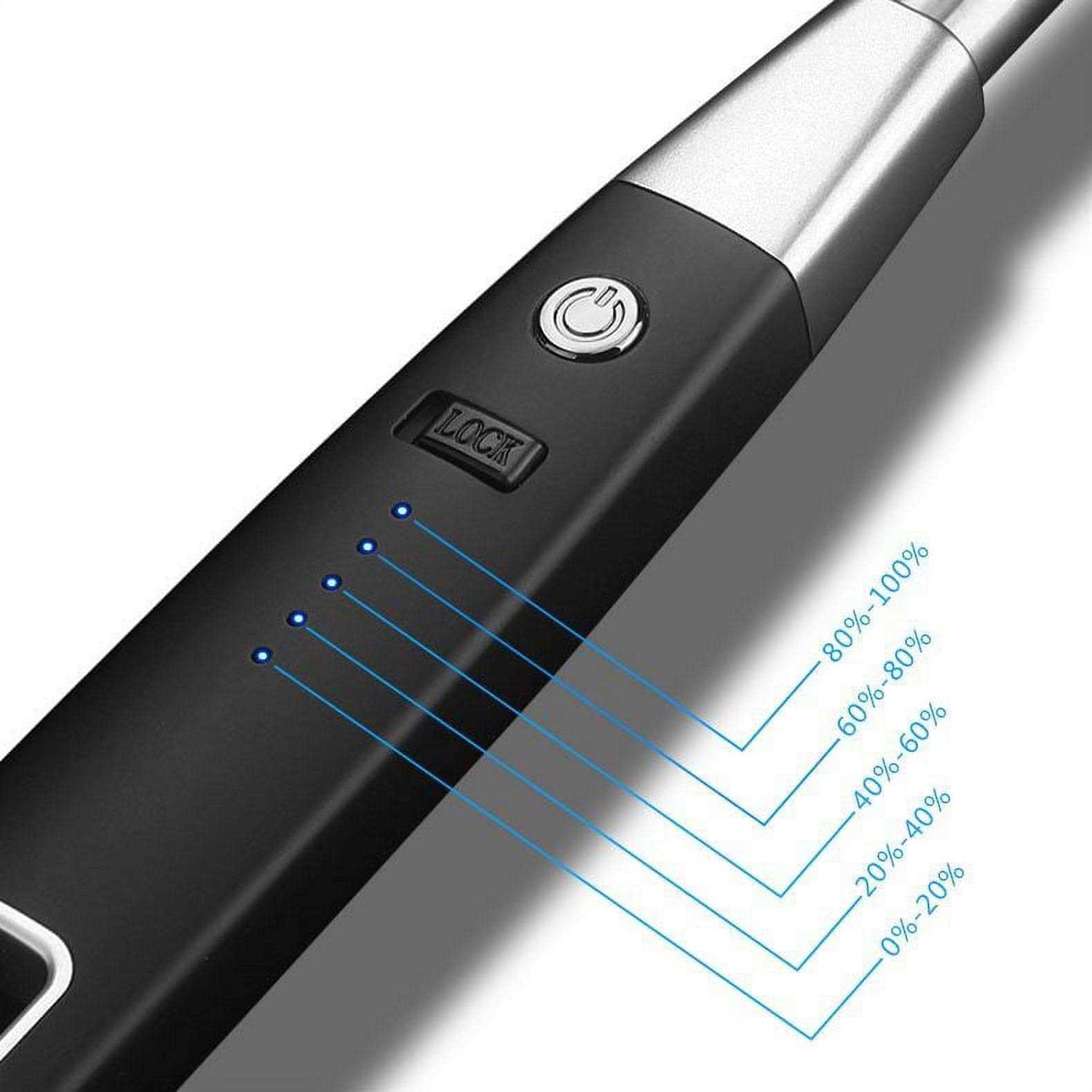 Electric Arc Grill Lighter USB Rechargeable with Long Neck - Cheap Fitting