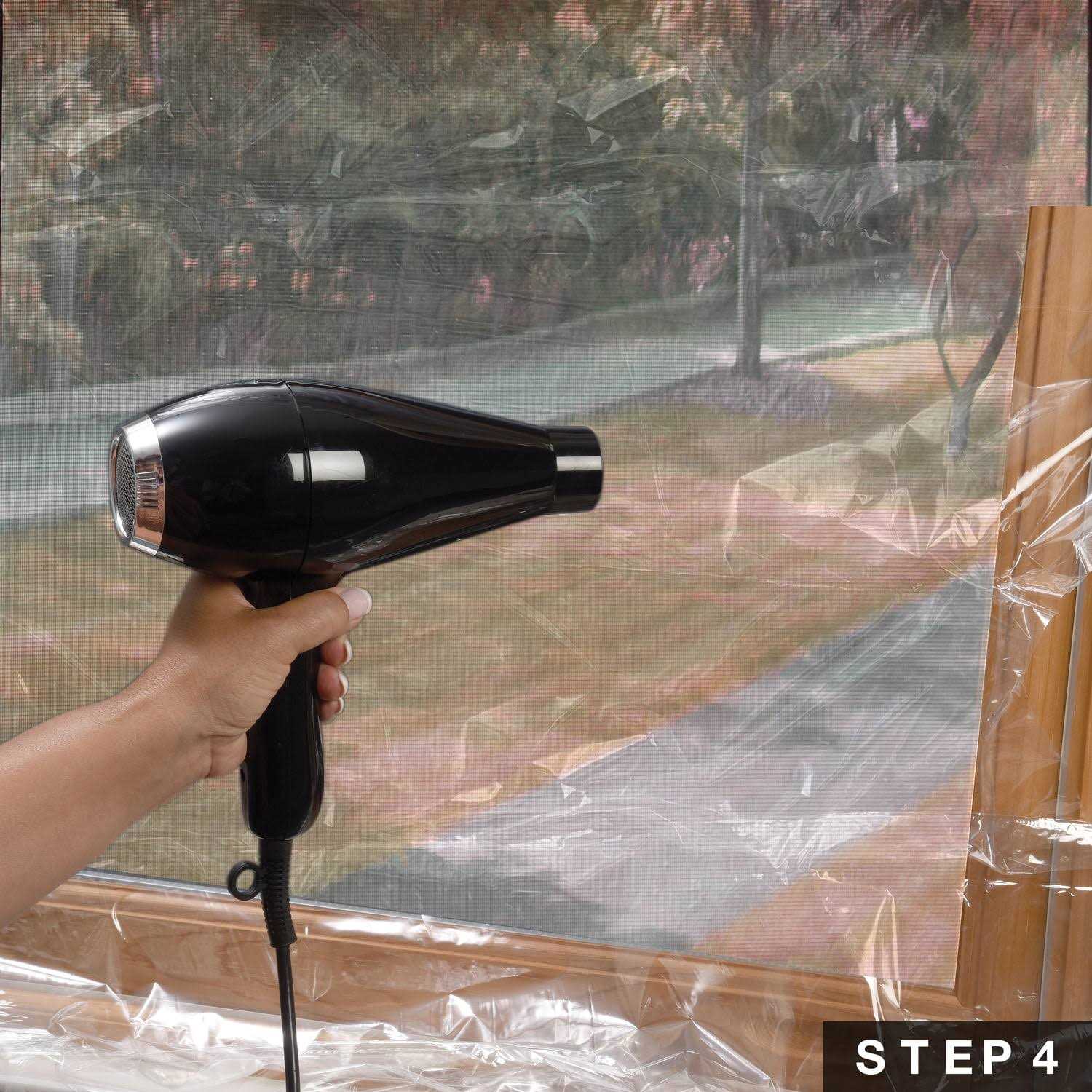 Frost King Thermwell EZ Roll Window Kit - Cheap Fitting