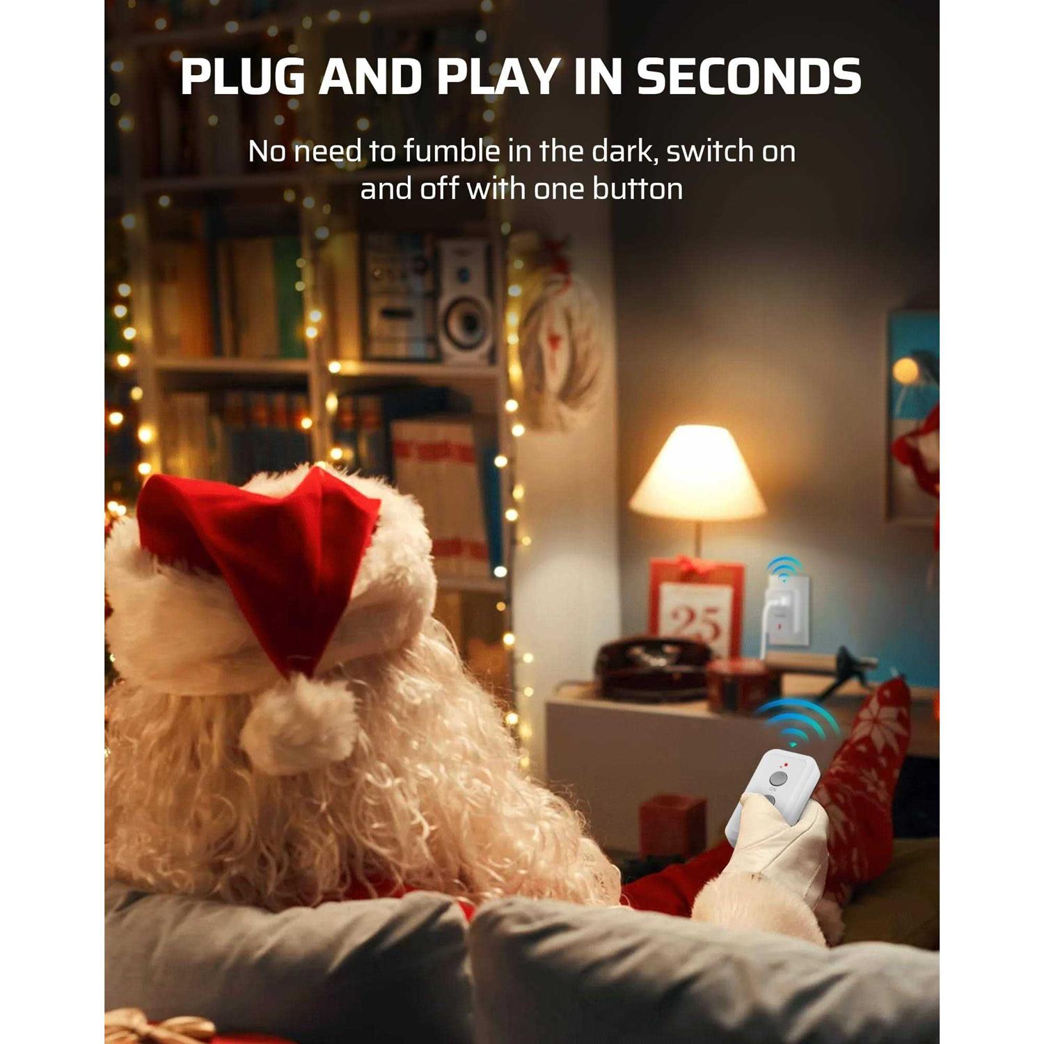 Eityilla dewenwils Remote control electrical outlet wireless on off Switch - Cheap Fitting