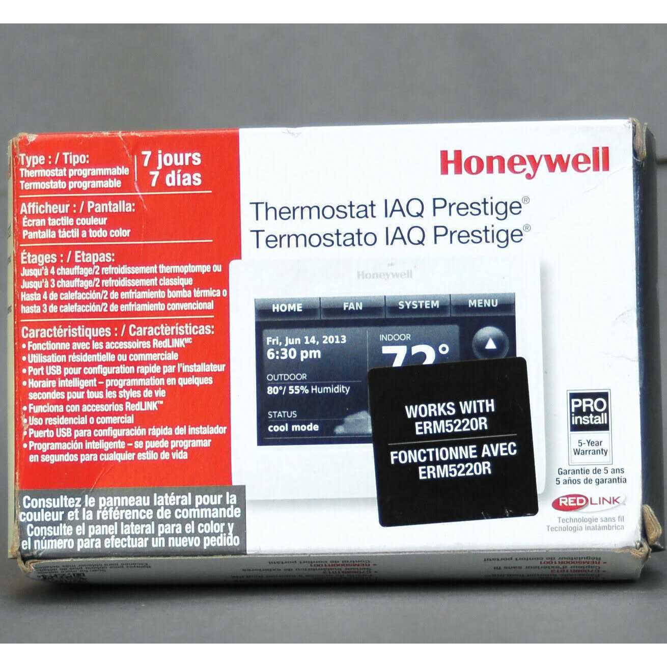 Honeywell Prestige IAQ Comfort - Cheap Fitting