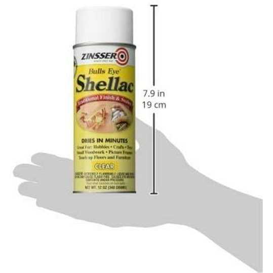 Rust-oleum Zinsser 408 Bulls Eye Shellac Spray - Cheap Fitting