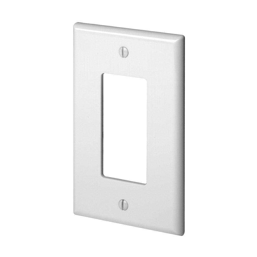 Leviton PJ26-W 1-Gang Decora/GFCI Wallplate - Cheap Fitting
