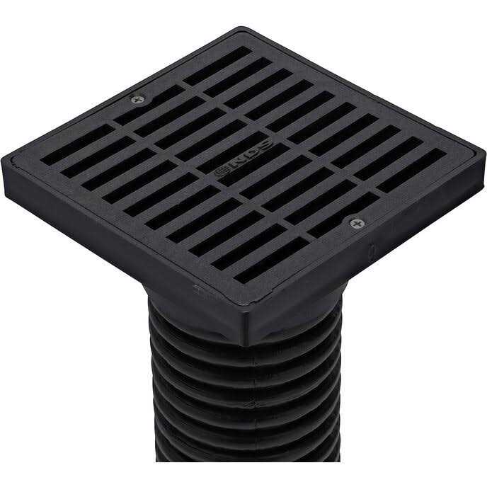 NDS 6 x 6 x 4 Square Grate & Adapter - Cheap Fitting
