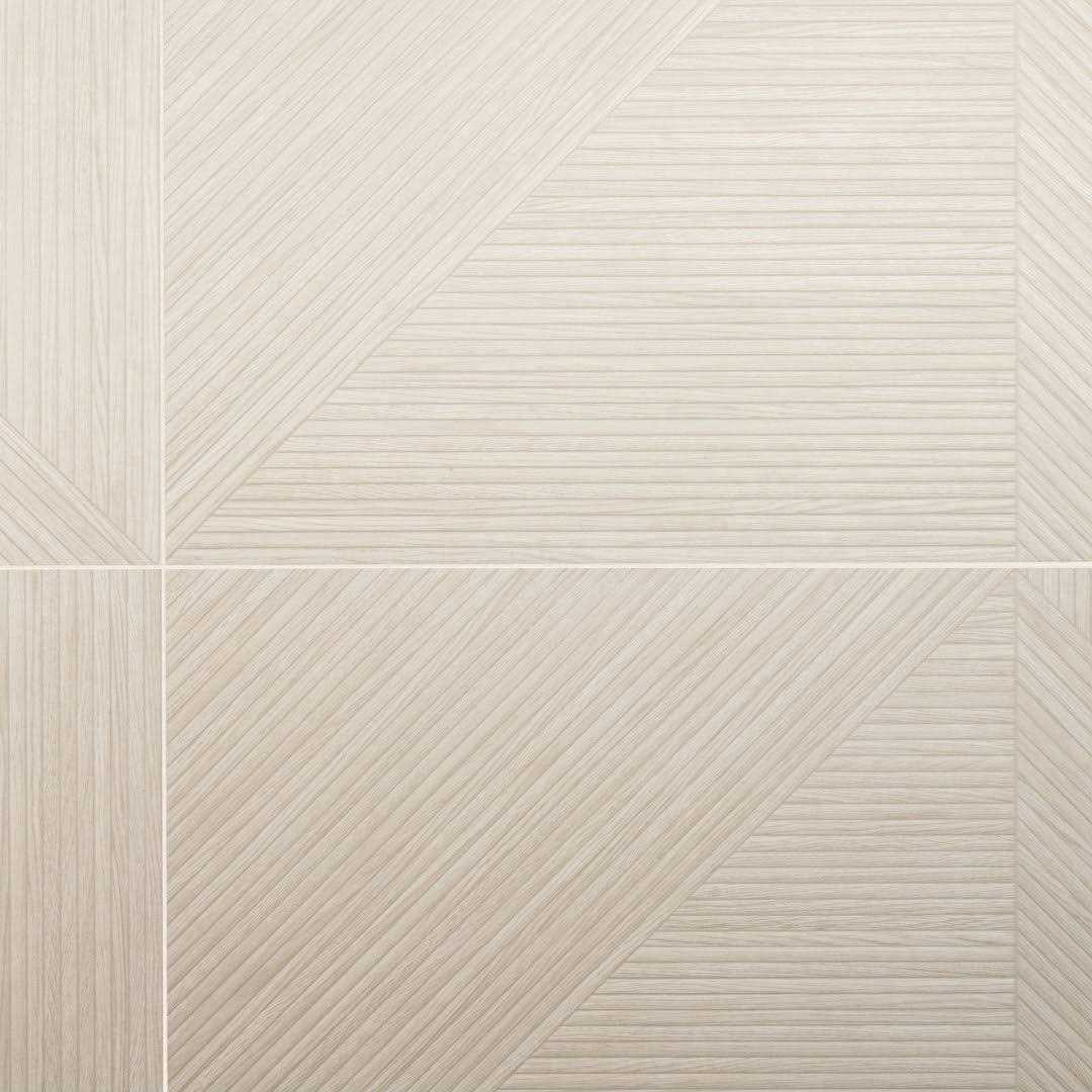 Ivy Hill Tile Luxury Ribbed 23.62 in. x 47.24 in. Matte Porcelain Wall Tile - Cheap Fitting