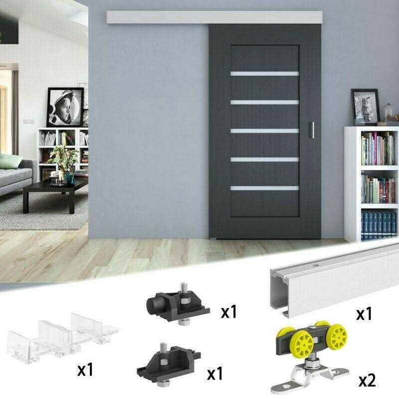SLID’UP 160 Sliding / Pocket Door Hardware Kit - Cheap Fitting